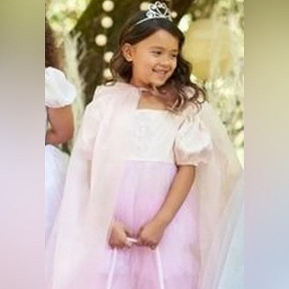 Pottery Barn Pink Princess Dress size 7/8 NWT - Picture 2 of 5